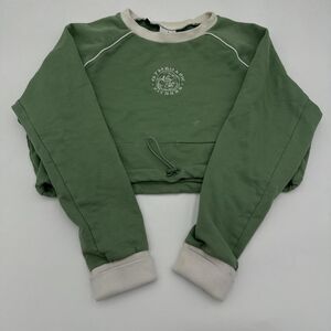 Gymshark Women's Green Sweatshirt